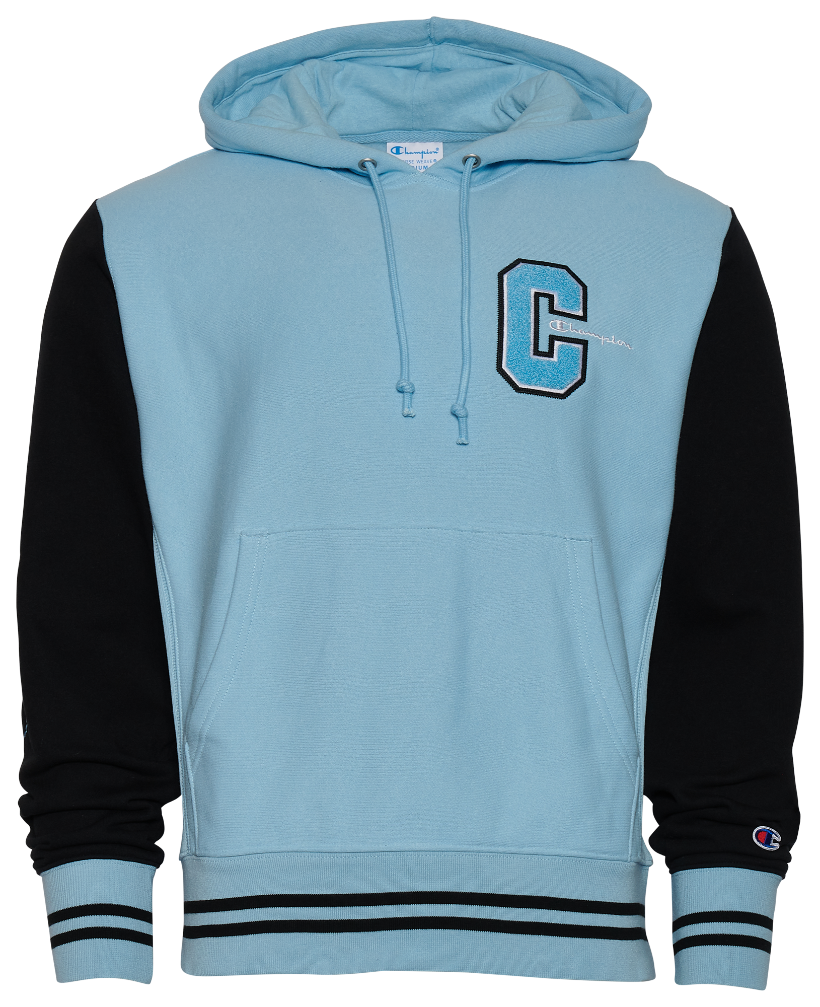 South Bend Cubs Champion Brand Men's Color Block Hoodie 