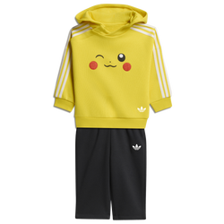 Boys' Toddler - adidas Originals Pokemon Loose Set  - Black/Yellow