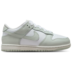 Boys' Preschool - Nike Dunk Low - White/Light Silver