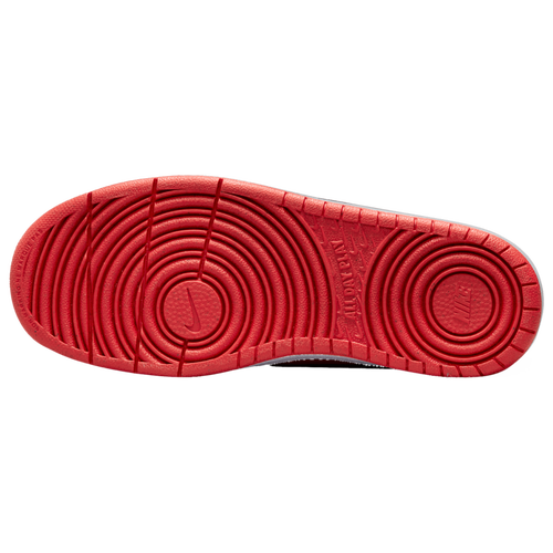 Nike court borough red and white best sale