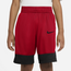 Nike Core Basketball Shorts - Boys' Grade School University Red/Black/Black