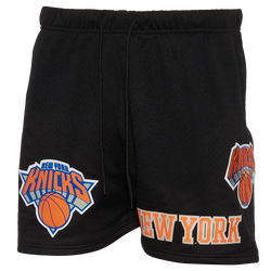 Men's - Pro Standard Knicks Mesh Shorts - Black/Black