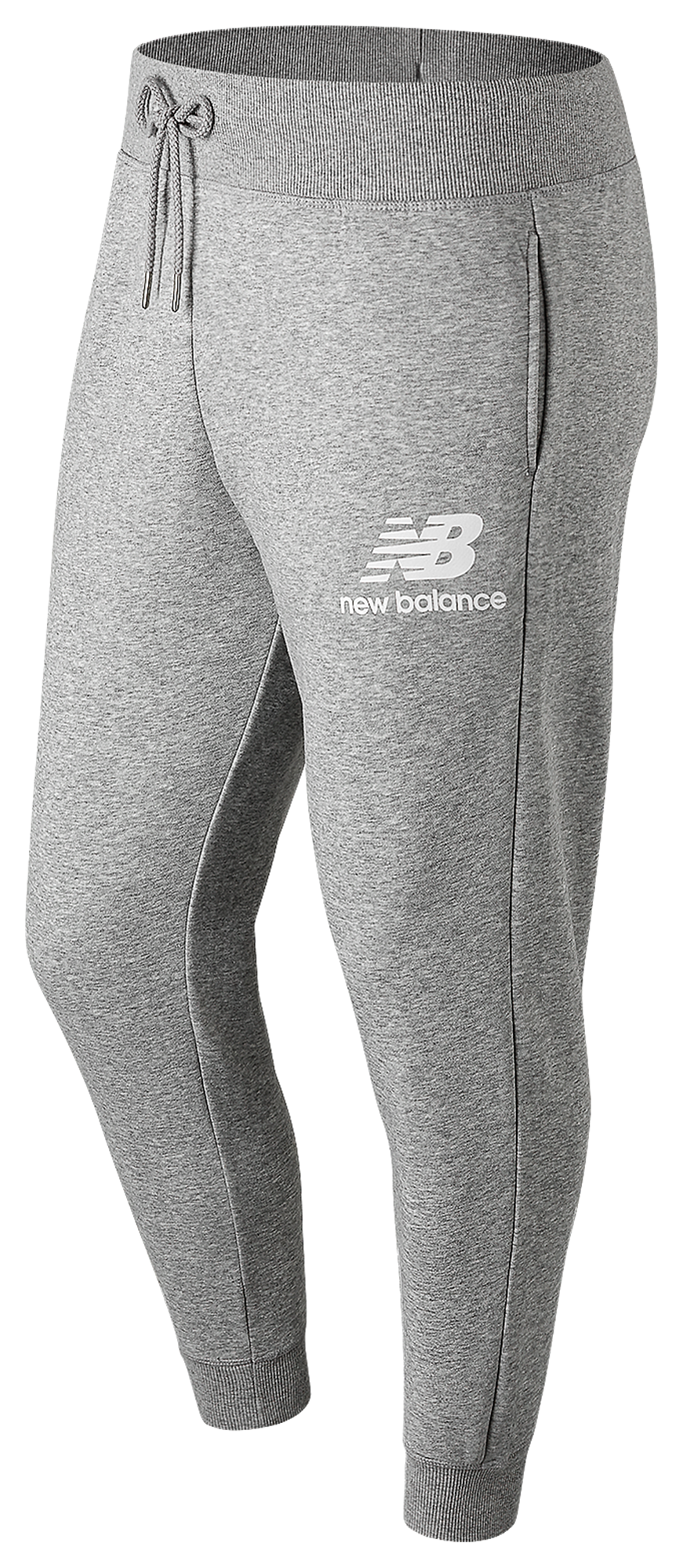 new balance essentials stacked logo sweatpant