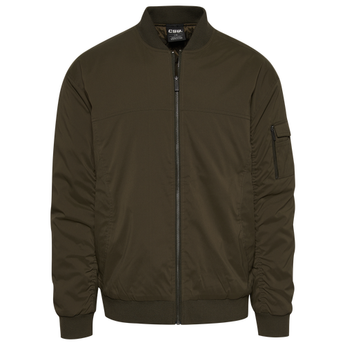 

CSG Mens CSG Enterprise Flight Jacket - Mens Olive/Olive Size S