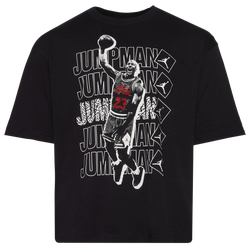 Men's - Jordan 1996 Oversized Short Sleeve T-Shirt  - Black