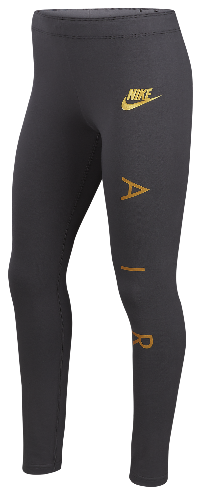 nike leggings black and gold