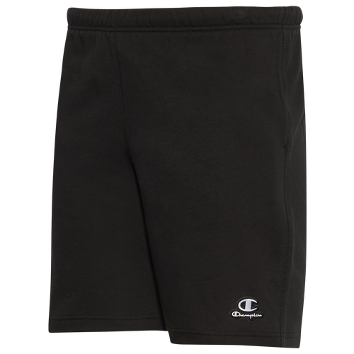 

Champion Cut Off Classic Fleece 8" Shorts - Mens Black/Black Size S