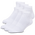 LCKR 6 Pack Basic Quarter Socks  - Youth White