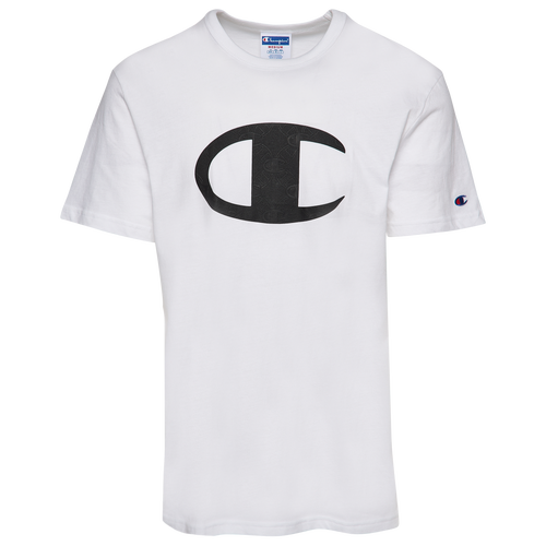 

Champion Mens Champion World Class C T-Shirt - Mens Black/White Size M