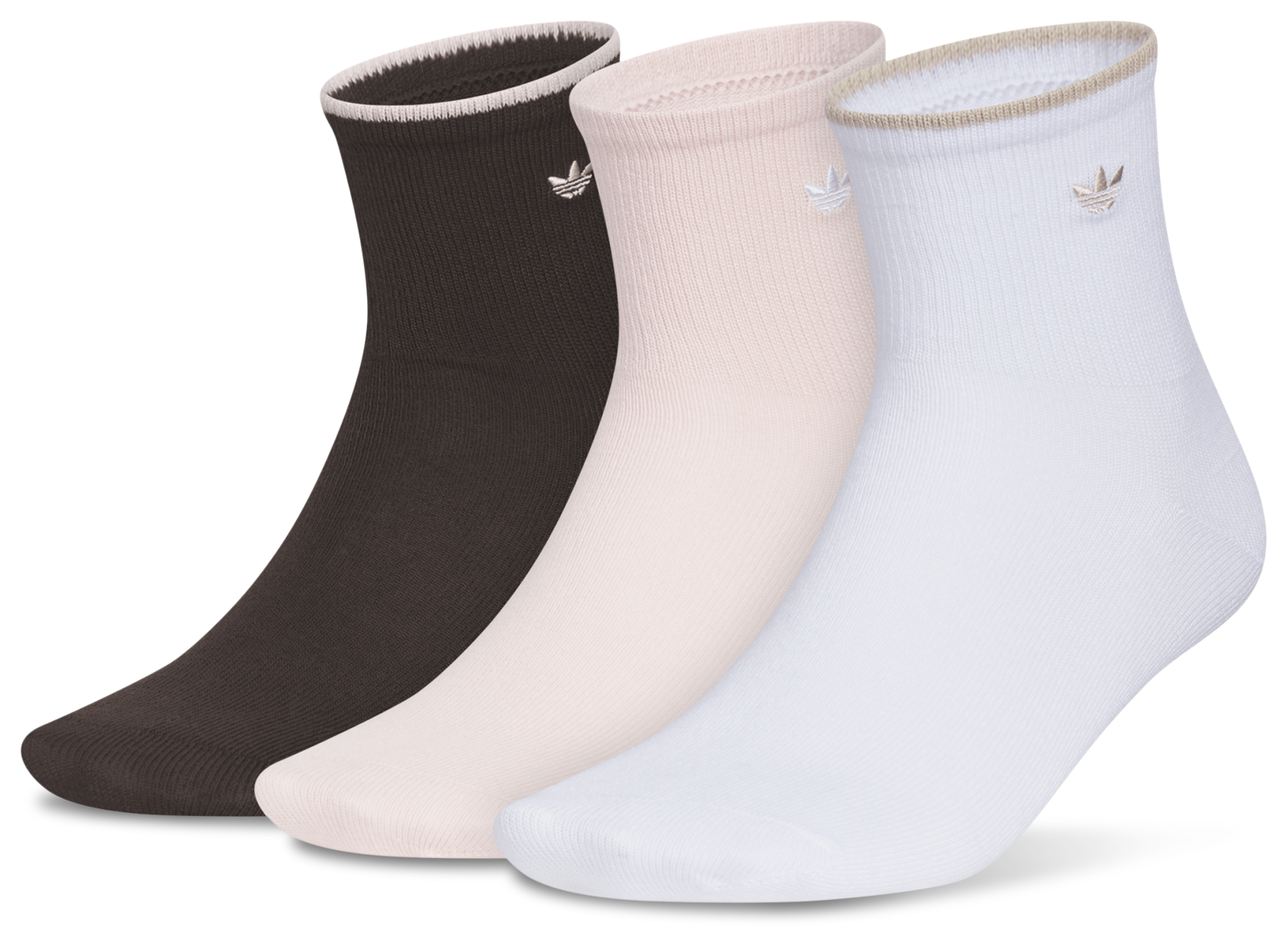 adidas Originals Luna High Quarter Socks 3-Pack  - Women's