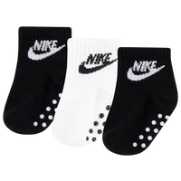 Nike SX4829-101: Dri-FIT Half Cushion Low Cut Socks White (S, White/Black)