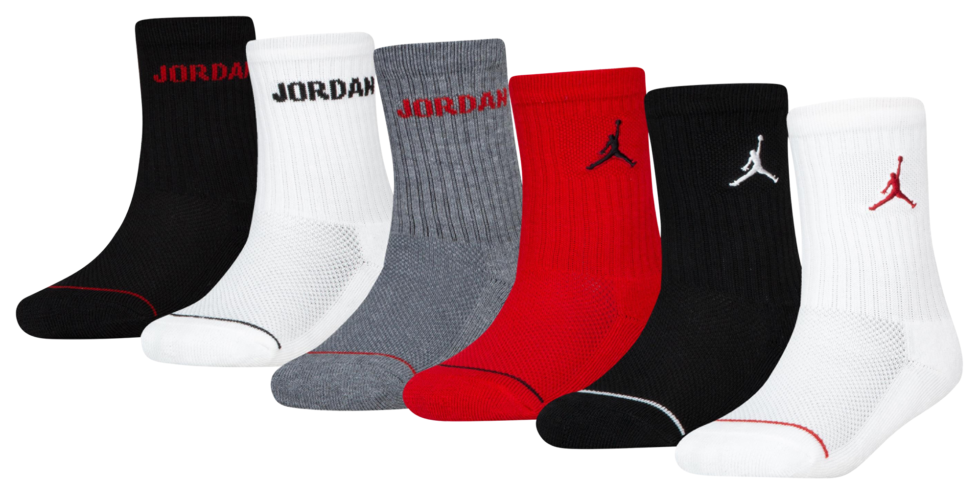 Jordan Legend 6 Pack Crew Socks | Champs Sports Canada