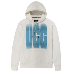 Men's - UGG Terrance Hoodie - White/Blue