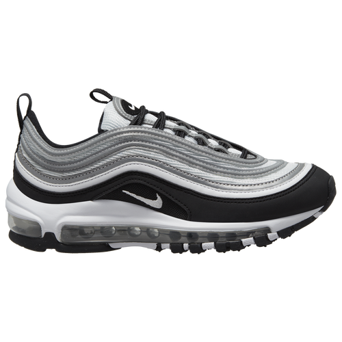 

Boys Nike Nike Air Max 97 - Boys' Grade School Shoe Black/White Size 05.0