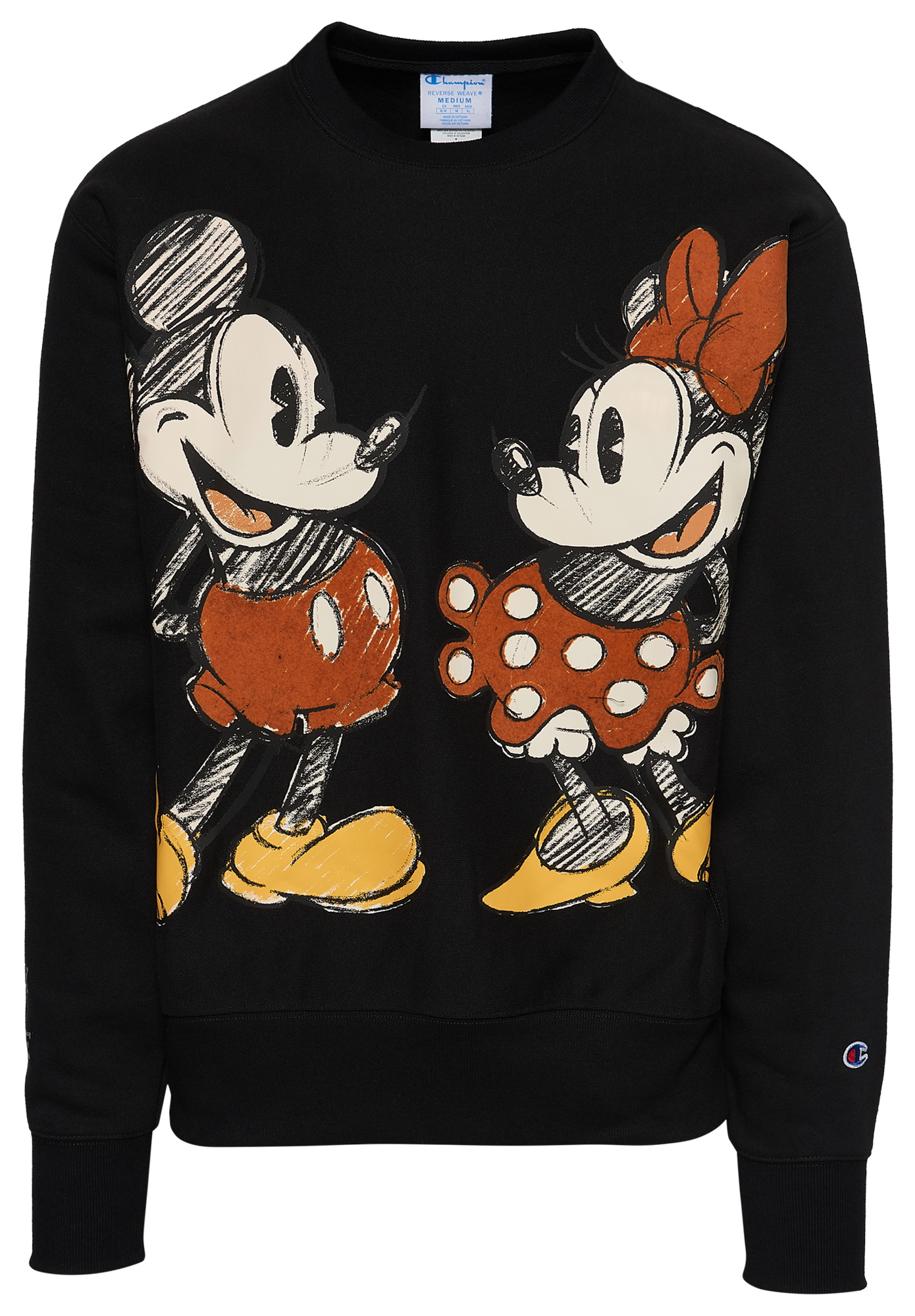 Champion Reverse Weave Disney Sweatpants Men Medium Mickey Mouse Graphic  Joggers