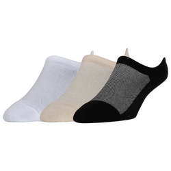 Women's - LCKR 6 Pack Super Stretch Mesh Slide Footys  - Black/White