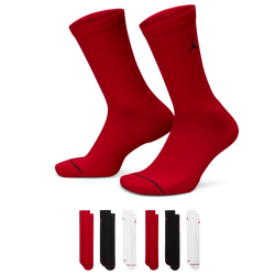 Men's - Jordan Cushion Ply Crew Sock 6 Pack  - Assorted