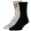 New Balance 2 Pack Fashion Performance Mid Crew Socks  - Men's White/Black
