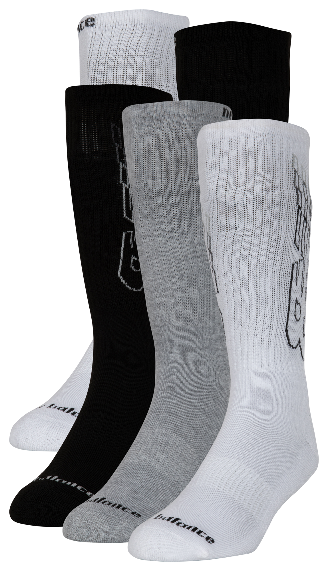 New balance white outlet crew socks