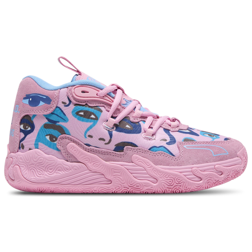 PUMA Boys Lamelo Ball PUMA MB.03 Kid Super - Boys' Grade School Basketball Shoes Multi/Pink Size 5.5