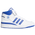 adidas Originals Forum Mid  - Men's White/Team Royal Blue/White