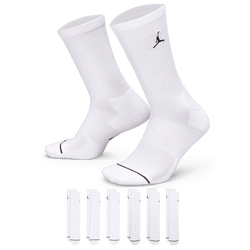 Pour hommes - Jordan Paquet de 6 paires de chaussettes de marin matelassées - Blanc/Noir