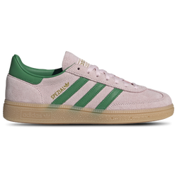 Women's - adidas Originals Handball Spezial  - Green/Clear Pink/Gold Metallic