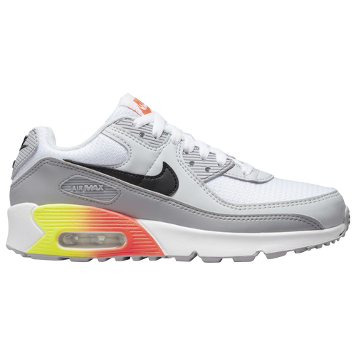 

Nike Boys Nike Air Max 90 - Boys' Grade School Running Shoes Wolf Grey/Bright Crimson Size 05.5