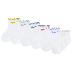 Boys' Infant - Nike Fashion Lettuce 6 Pack Socks  - Multi/White
