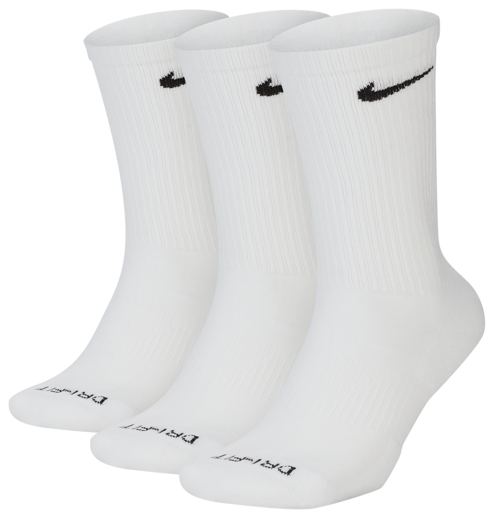 Nike 3 Pack Dri-FIT Plus Crew Socks