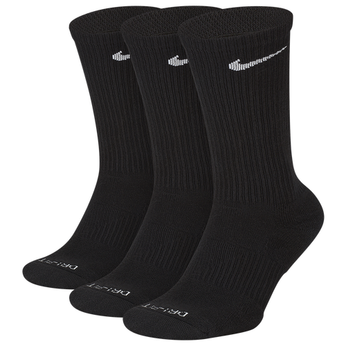 Nike | Unisex Everyday Plus Cushioned Socks - 3pk | in Blackwhite, Size Largearge, Size Large
