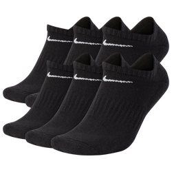 Pour hommes - Nike Paquet de 6 paires de chaussettes invisibles Everyday - Noir/Blanc
