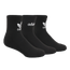 adidas 3 Pack Quarter Socks - Men's Black/White
