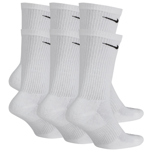 Nike Everyday Plus Crew 6 Pack Socks White Black