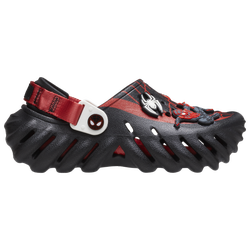 Boys' Preschool - Crocs Team Spider-Man Echo Clogs - Black/Red