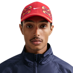 Men's - Nike Club Flame Cap 2  - Red/Multi