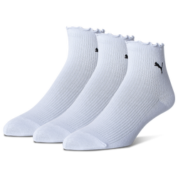 Pour femmes - PUMA Chaussettes à volants Speedcat - Blanc/Blanc