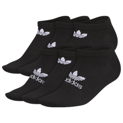 Women's - adidas Originals Classic SL 6 Pack Super No Show Socks  - Black/No Color