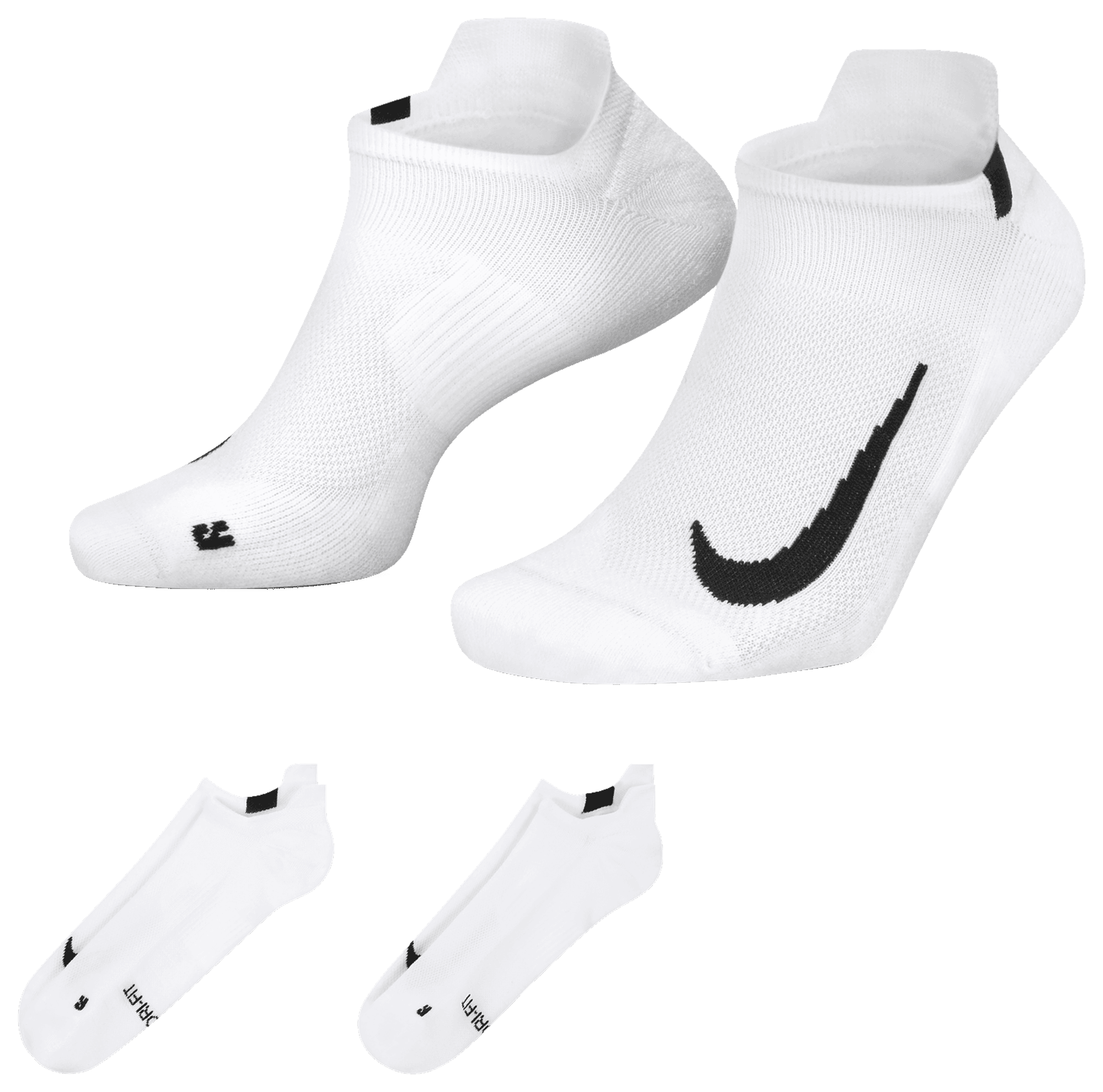 Nike Multiplier No Show 2 Pack