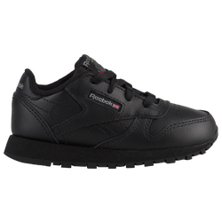 Boys' Toddler - Reebok Classic Leather - Black/Black/Black