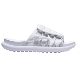 Women's - Nike Asuna Slides  - White/White