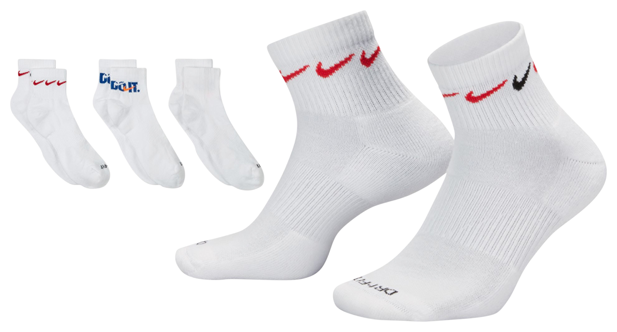 Cushion Ankle Socks 3 Pack