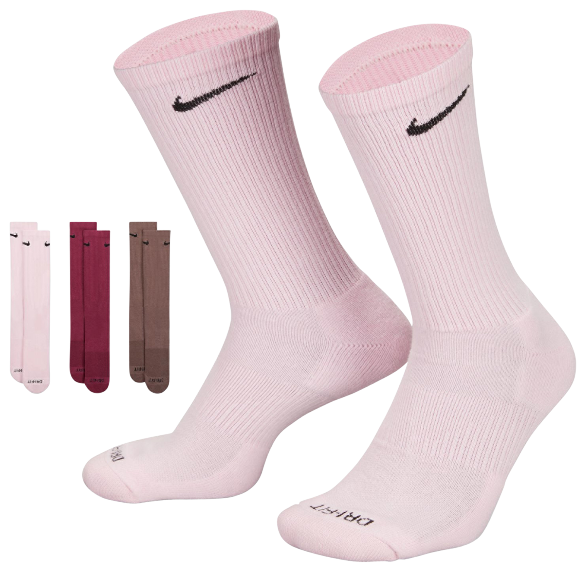 Luchten College Illusie Nike 3 Pack Dri-FIT Plus Crew Socks - Men's | Kingsway Mall