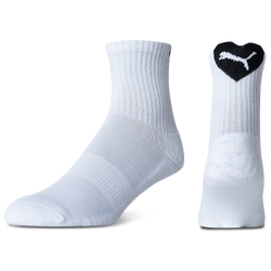 Pour femmes - PUMA Chaussettes courtes Speedcat - Blanc/Noir