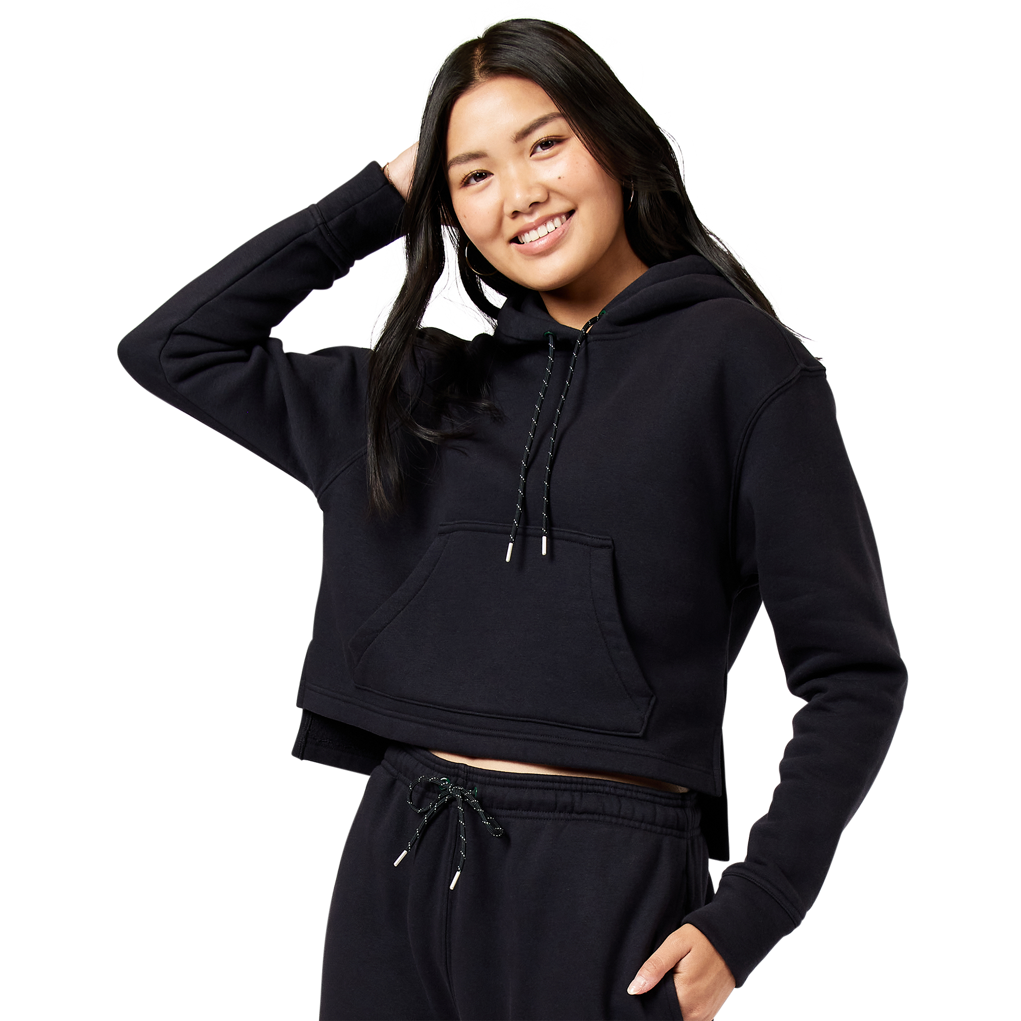 Cozi Lounge Crop Hoodie - Women's