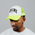 Crane Apparel Trucker Cap II  - Men's White/Black/Volt