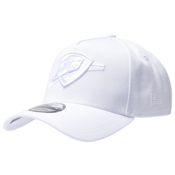 Men's - New Era Thunder 9FORTY A-Frame Chrome Cap  - White/White