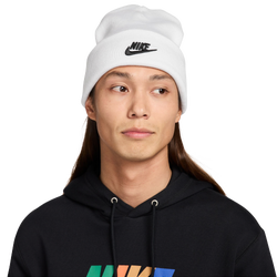 Adult - Nike Peak Futura Beanie - White/Black