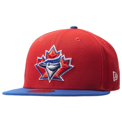Men's - New Era 59FIFTY MLB Blue Jays Cap  - Blue/Red