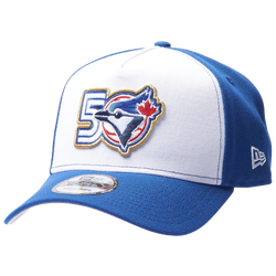 Adult - New Balance Numeric Blue Jays 9FORTY A-Frame 50th Cap  - White/Blue